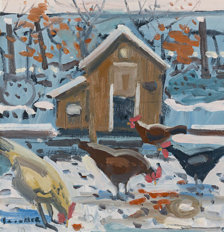 GlenScouller HensInSnow 768x795